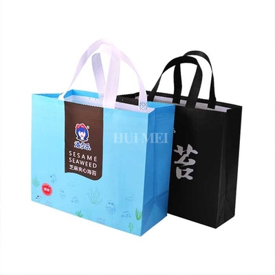 De in te ademen Zwarte van het Polypropyleentote bags tearproof blue and van pp niet Geweven
