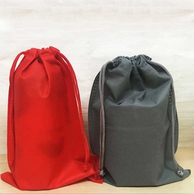 Textieldrawstring het Winkelen van pp Spunbonded niet Biologisch afbreekbare Zakken 70Gsm