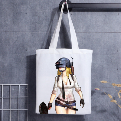 Het Canvas Katoenen van douanedruk Gerecycleerde Eco Zakken met Uw Logo Shopping Bag