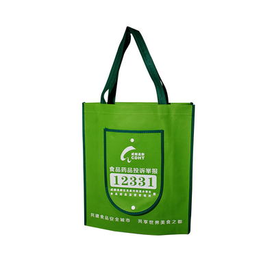 Vouwbaar Tote Shopping Reusable Biodegradable Bag met Waterdicht Handvat