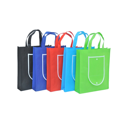 Vouwbaar Tote Shopping Reusable Biodegradable Bag met Waterdicht Handvat