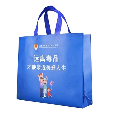 Gelamineerde Vriendschappelijke het Winkelen van Tote Polypropylene Non Woven Bags Eco Zak