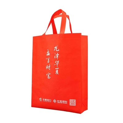 Bestand Scheur van het Handvatzakken van Eco de Vriendschappelijke Tote Custom Printed Polypropylene Non Geweven Zakken