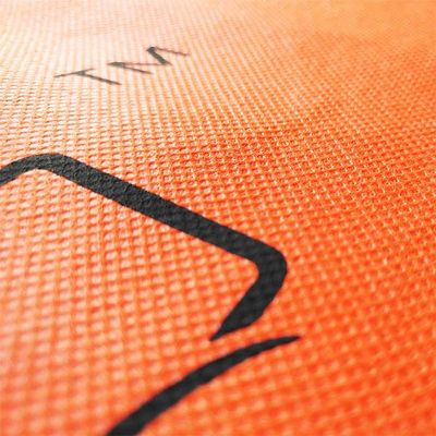 Kruidenierswinkel Gedrukte Drawstring-Zak 110Gsm In te ademen met Zacht Gevoel