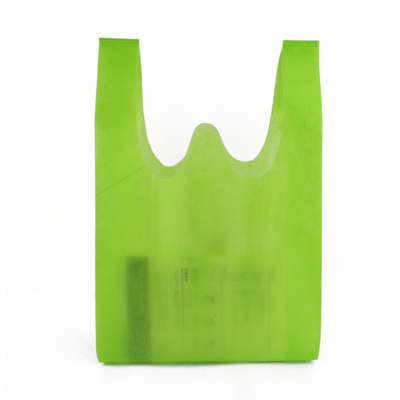 De Tote Handle Heat Transfer Non Geweven Groene Antitrekkracht van de T-shirtzak