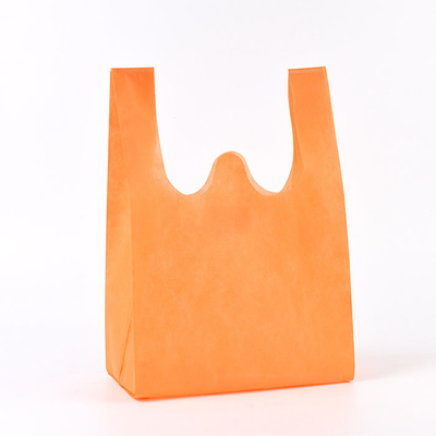 50Gsm maagdelijke Polypropyleen niet Geweven Vestzak Gelamineerde Douane niet Geweven Tote Bags