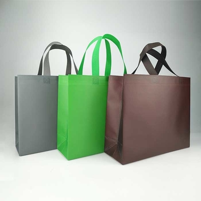 Tote Non Woven Fabric Shopping-Zakken100gsm Vouwbare niet Geweven Zak