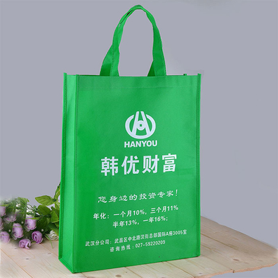De serigrafie 96gsm lamineerde de niet Geweven Biologisch afbreekbare Douane niet Geweven Tote Bags van Zakkeneco