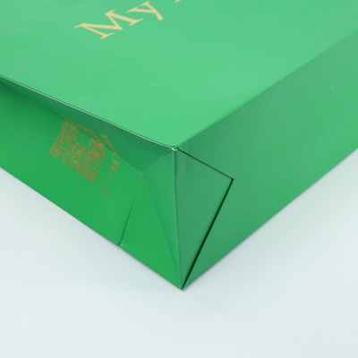 Het Handvat van de Douanelogo paper bag with rope van de luxegift