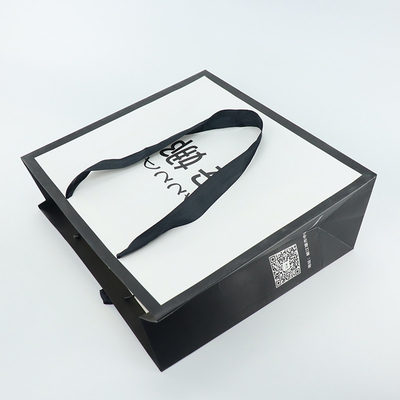 Het Document van Kraftpapier van de douanedruk Kleurrijke Zak Winkelend Tote Bag With Logo