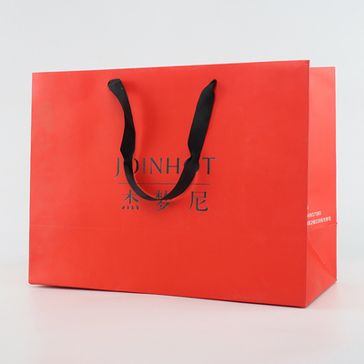 Giftzak het Winkelen de Verpakking van Douanelogo paper bags wine clothing