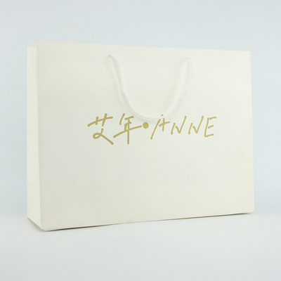 Van de Douanelogo paper bag shopping packaging van de boutiquedrager Vouwbare Opnieuw te gebruiken