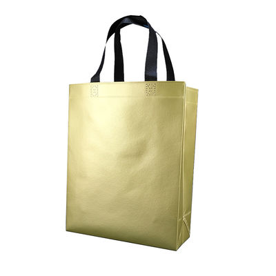 Eco vriendschappelijke zakken in het groot niet-geweven het winkelen opnieuw te gebruiken de douaneembleem van de totalisatorzak verpakkende supermarkt gerecycleerde het winkelen zakken